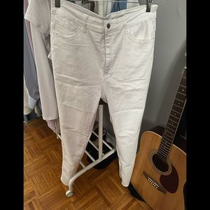 White Fashion nova Pants